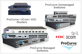 Click here for more HP ProCurve / 3COM / H3C products